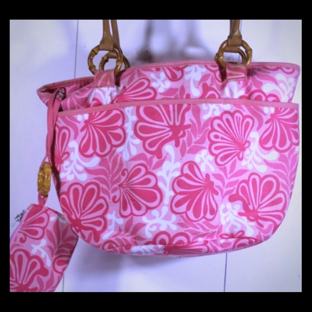 Lilly Pulitzer purse with coin pouch